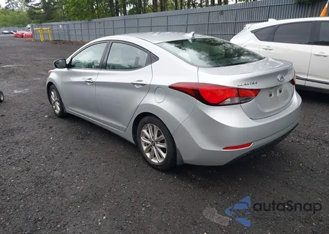 2015 Hyundai Elantra Se from USA, damaged, VIN KMHDH4AE9FU361073
